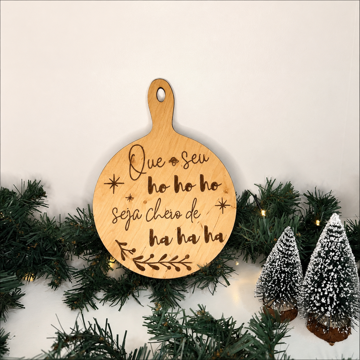 Tábuas de servir personalizadas de Natal