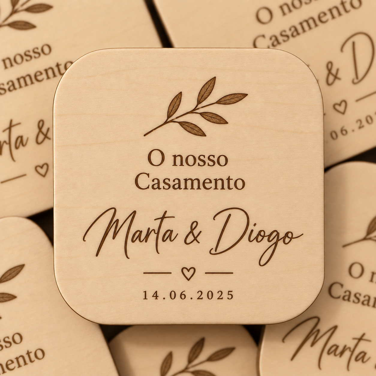 Ímanes de lembrança personalizados