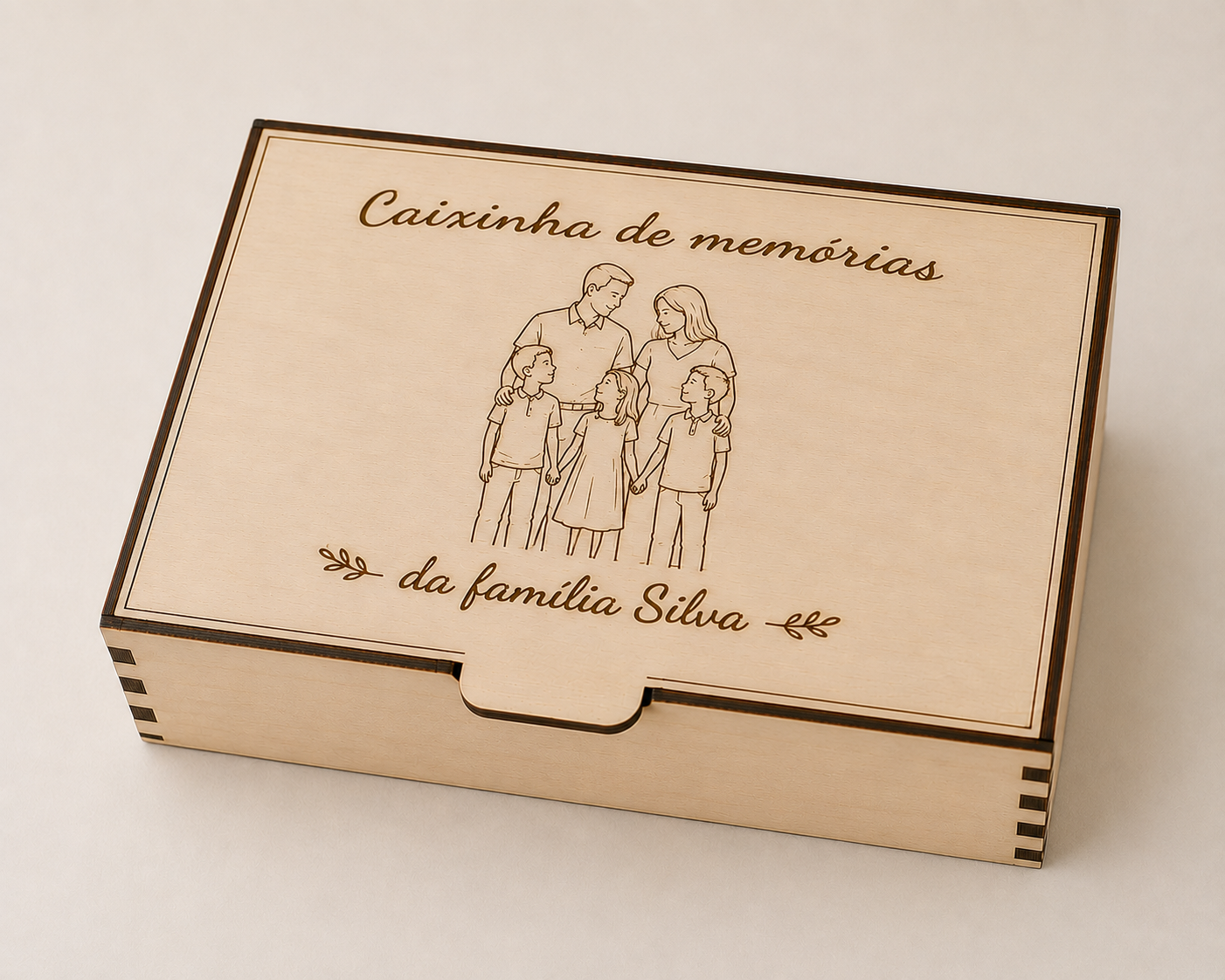 Caixas de madeira personalizadas