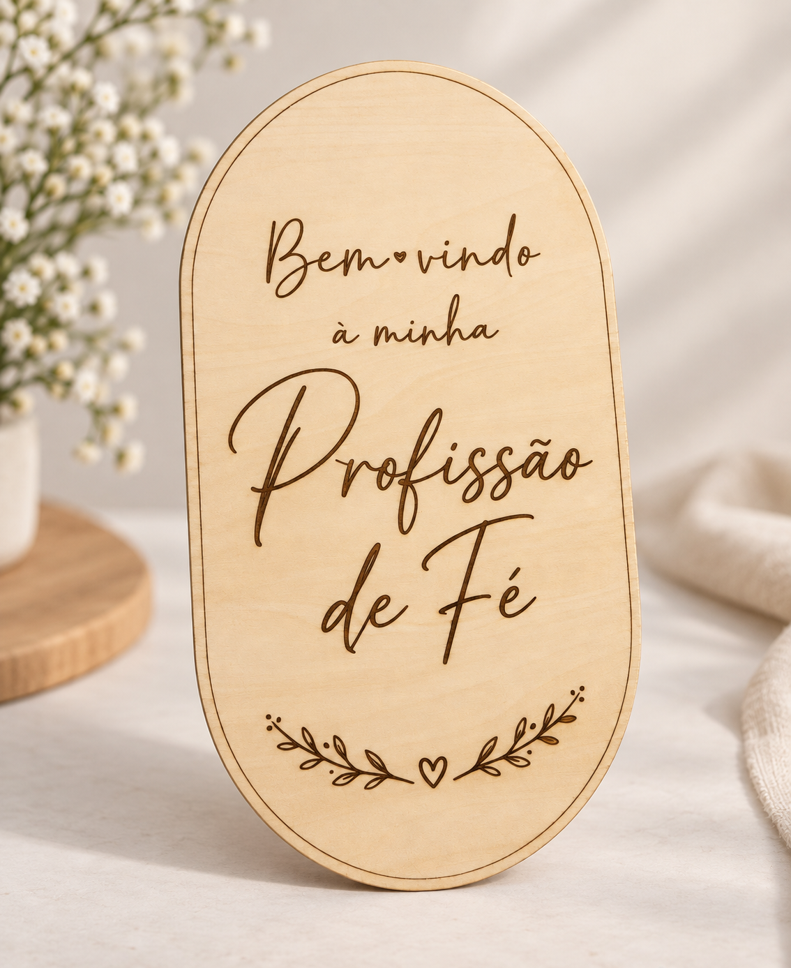 Placas decorativas de cerimónia